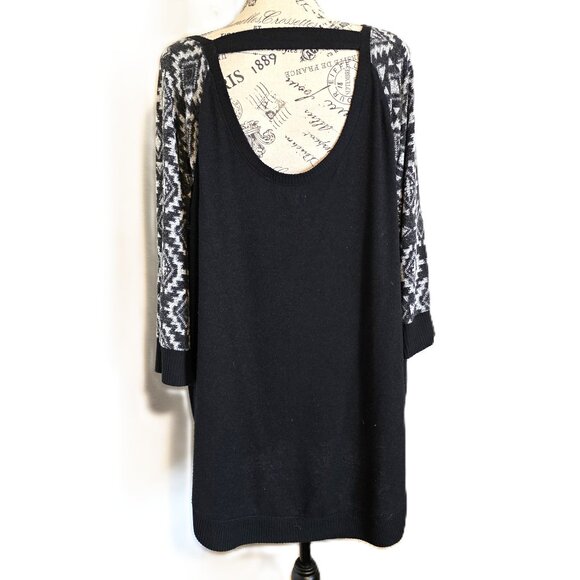 Beautiful Black Sweater - Picture 3 of 4